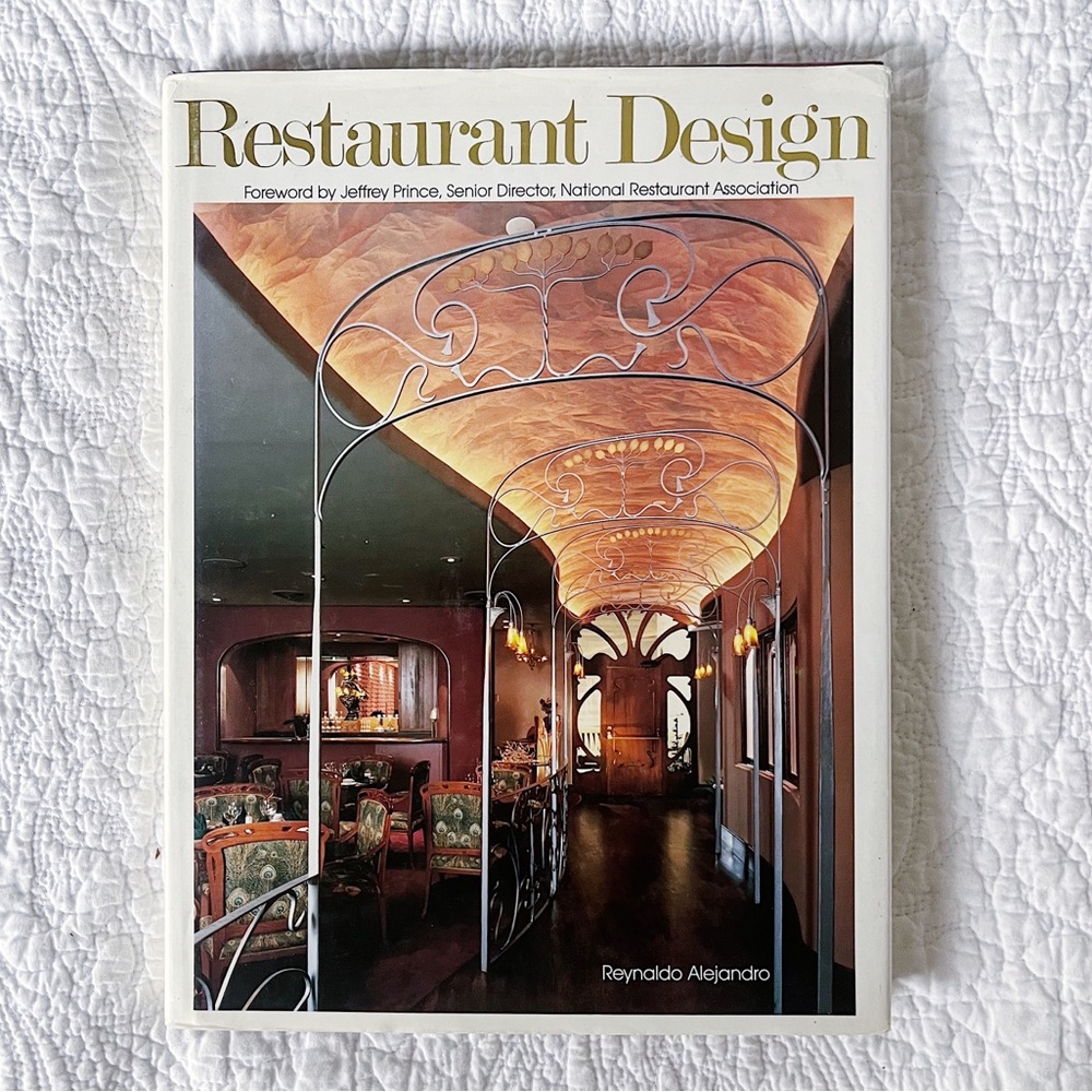 Vintage Coffee Table Book - Restaurant Design